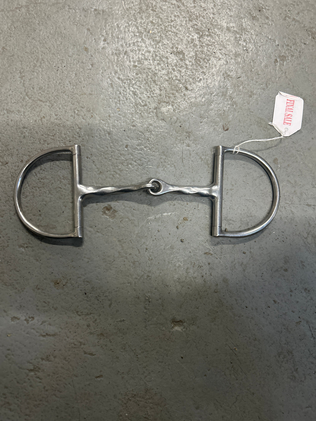 Slow Twist Dee Ring Snaffle 5-1/4