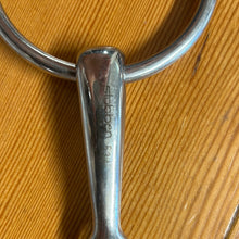 Load image into Gallery viewer, Stubben Steeltec Locking Loose Ring Snaffle 5-3/4&quot;
