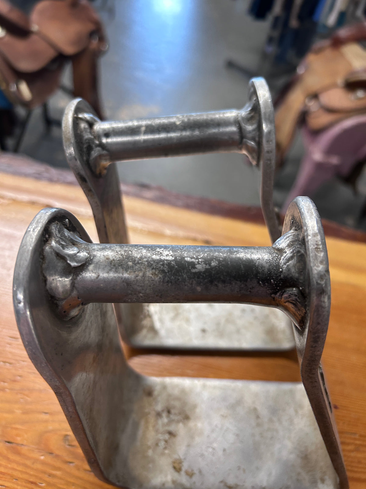 Handmade Angled Western Stirrups