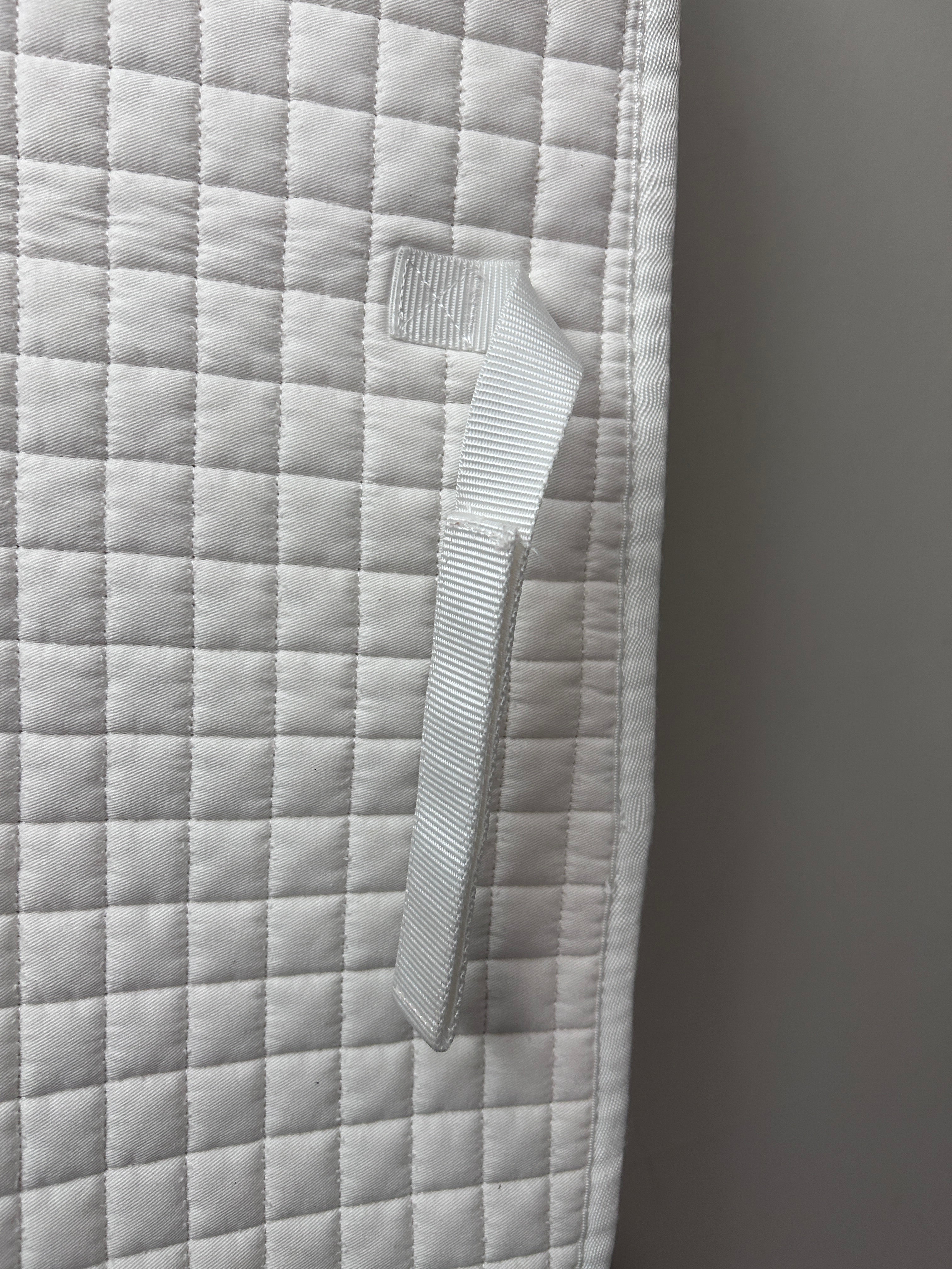 Back on Track White Dressage Saddle Pad