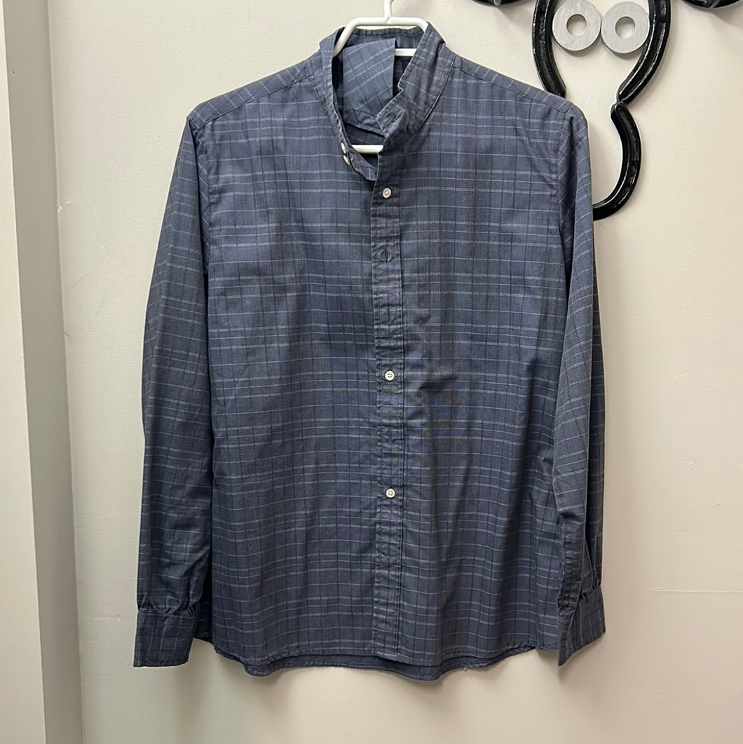 Blue Plaid English Shirt