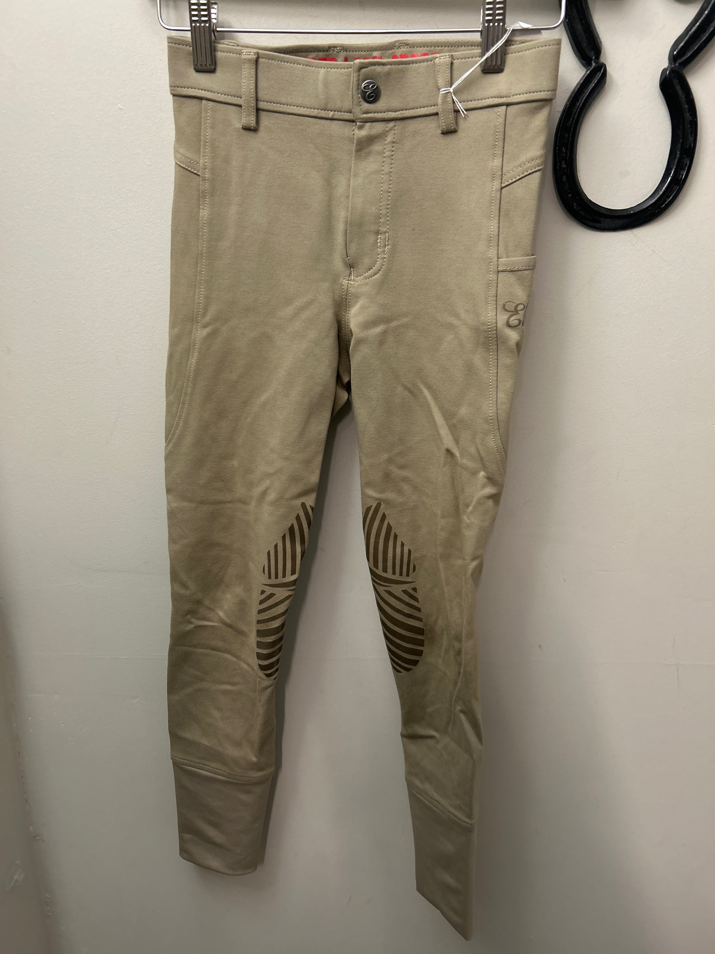 Elation Red Label Sport Tan Kid's Breeches 12