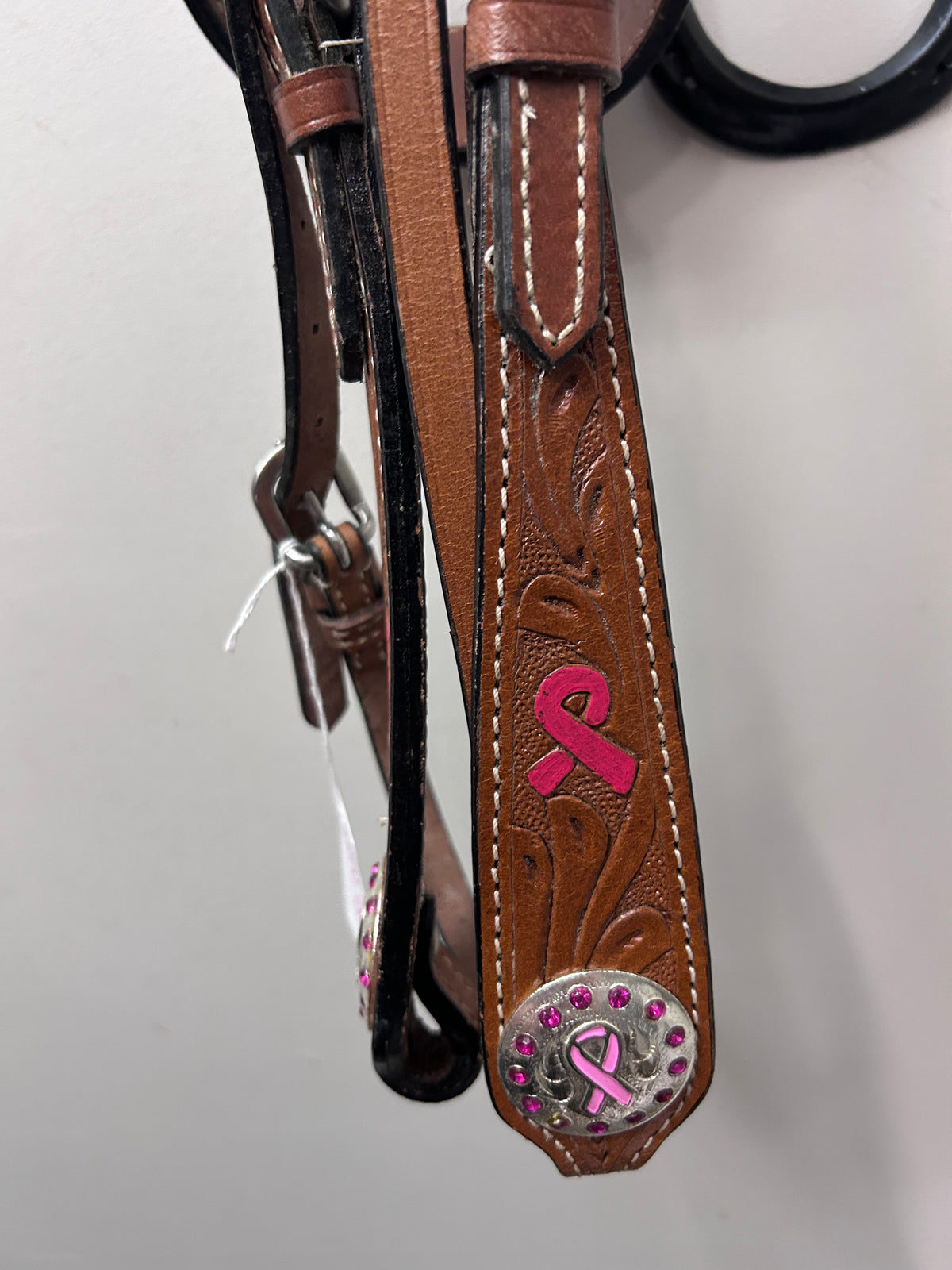 Breast Cancer Light Oil Headstall