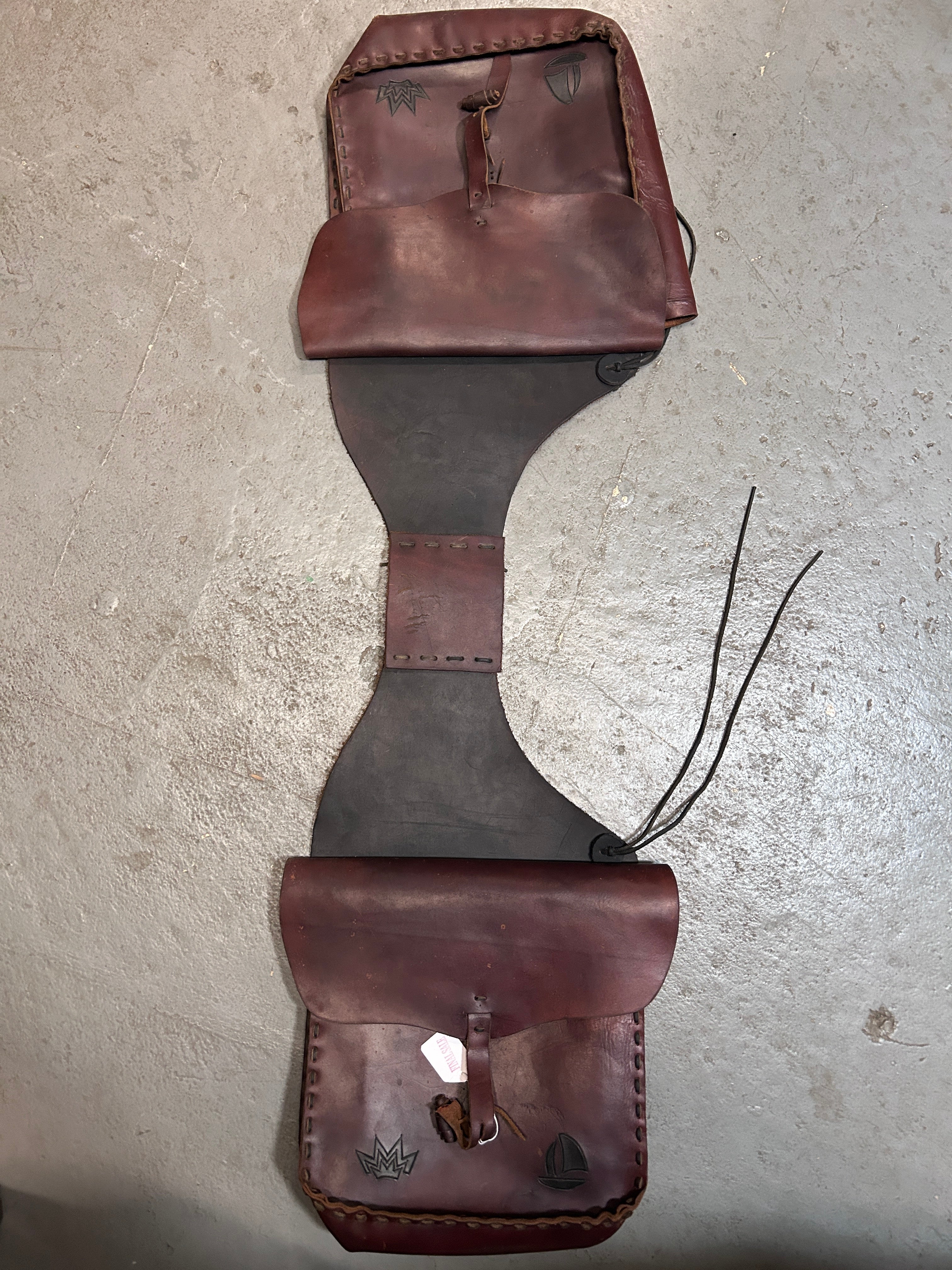 Leather Western Saddle Bags