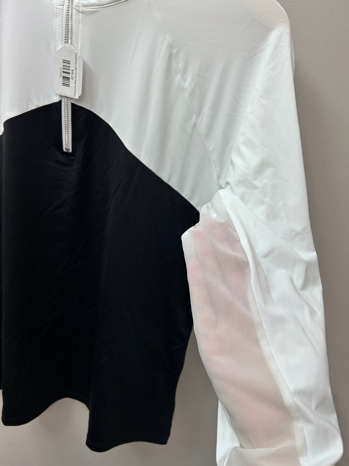 Dapplebay Lady 1/4 Zip Show Top XLarge