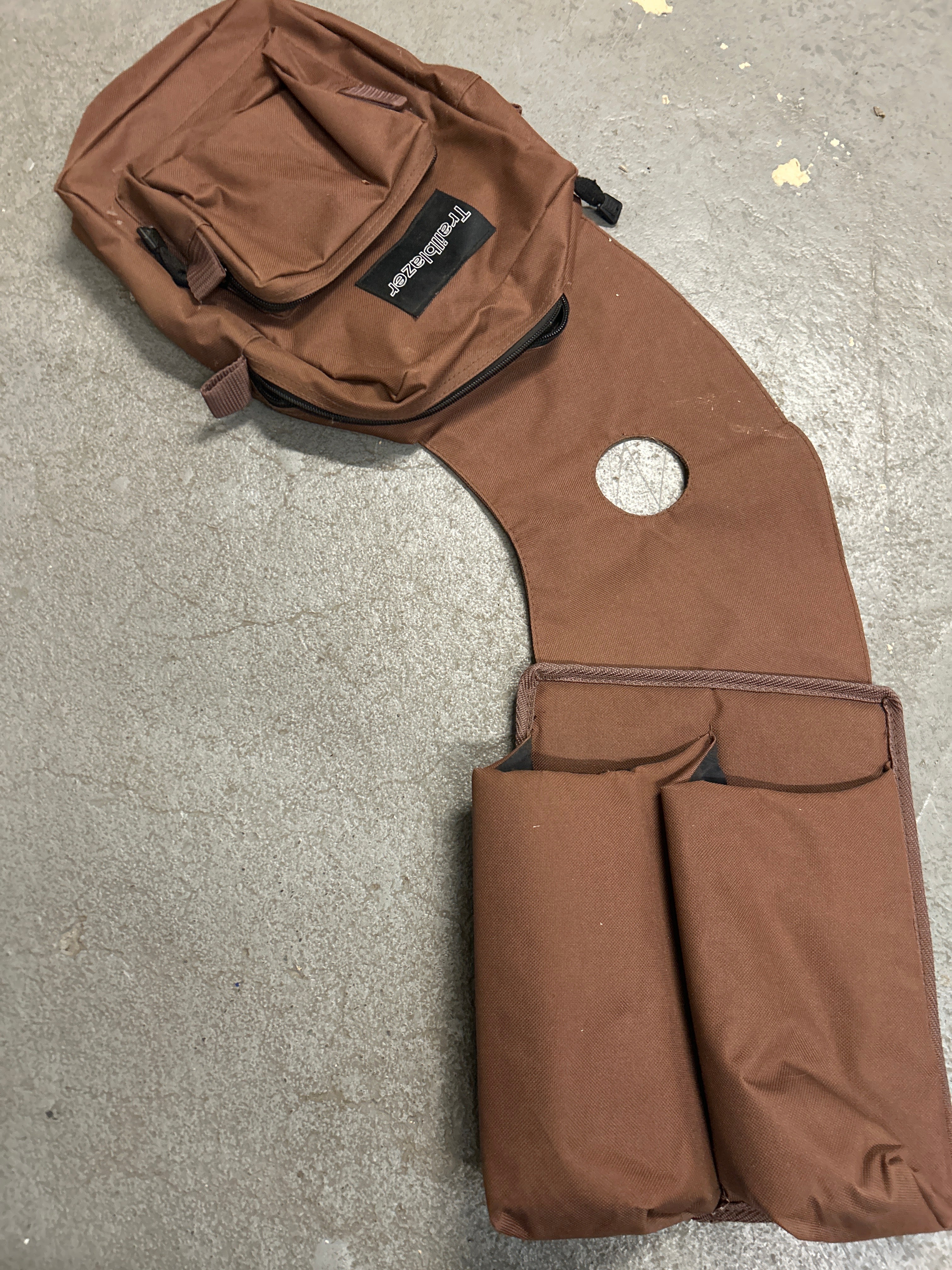 Trailblazer Deluxe Horn Bags Brown