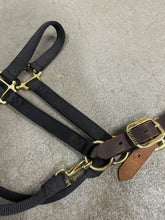 Load image into Gallery viewer, Weaver Large Horse Halter with Leather Crown

