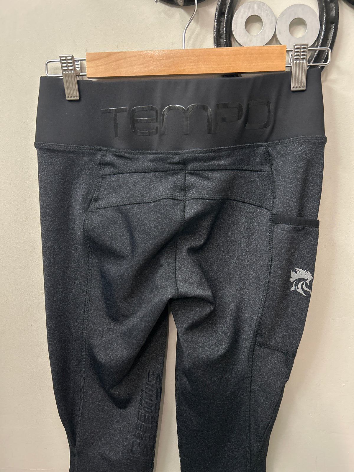 Tempo Grey Riding Tights Small