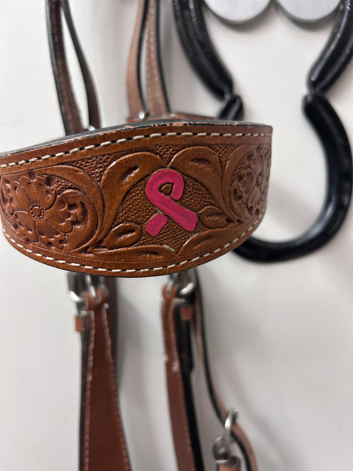 Breast Cancer Light Oil Headstall