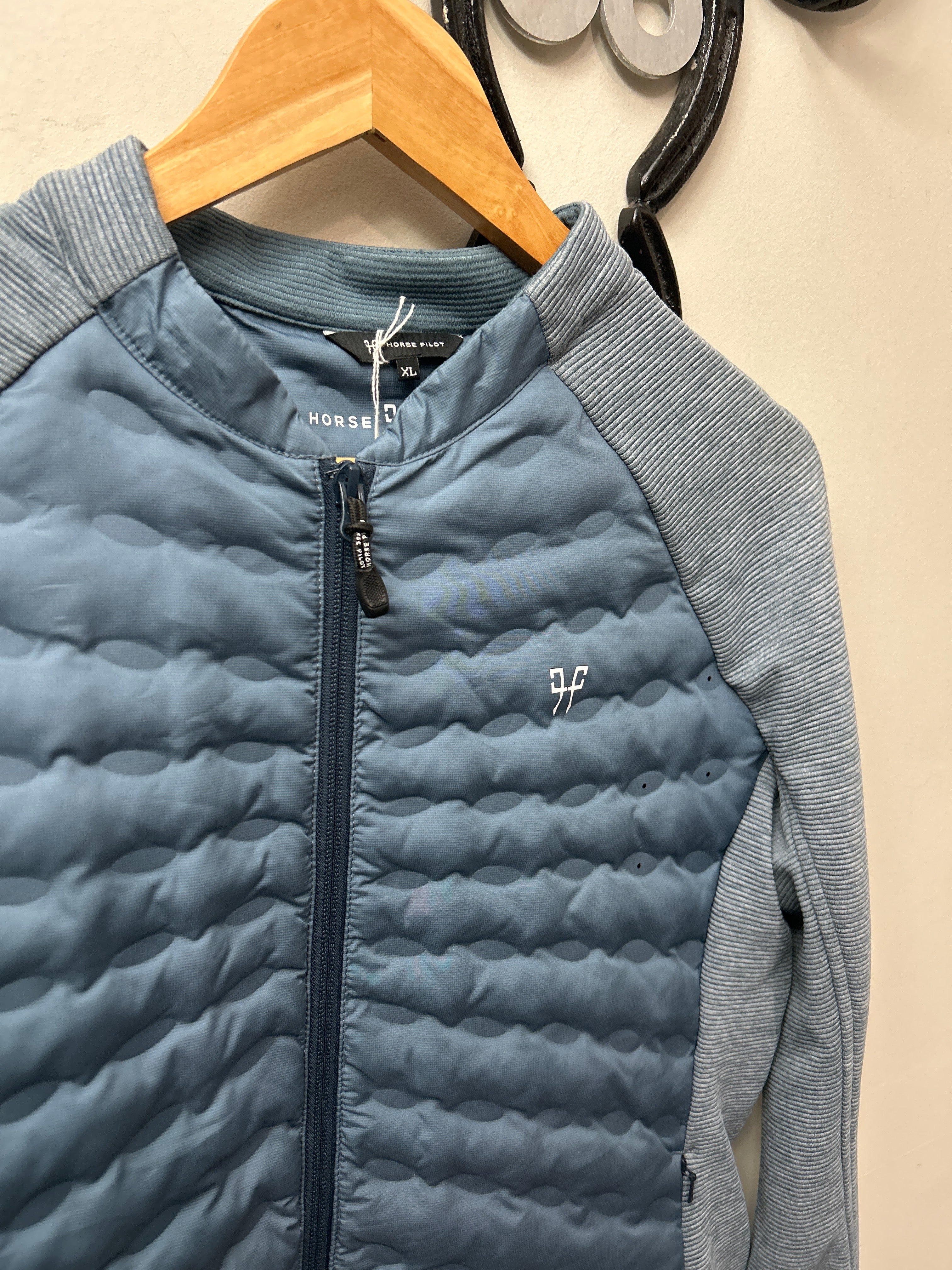 Horse Pilot Storm Jacket Light Blue XLarge