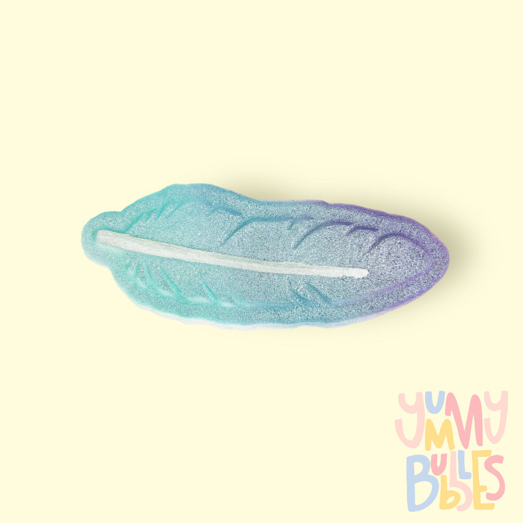 Yummy Bubbles Bath Fizz Feather