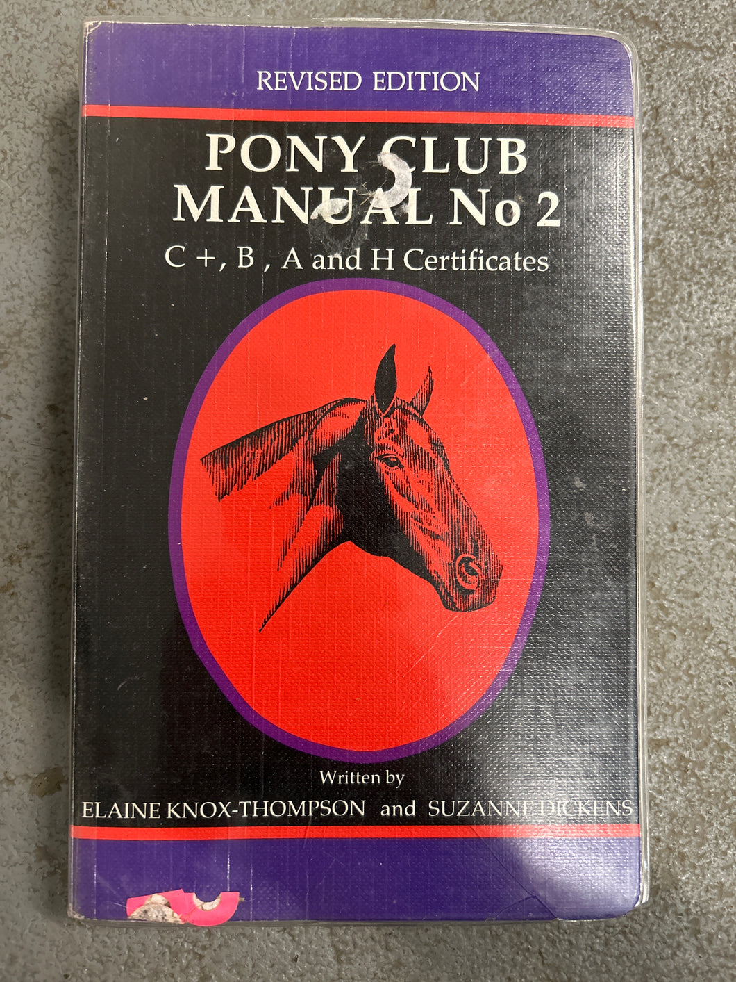 Pony Club Manual C+, B, A and H by Elaine Knox-Thompson and Suzanne Dickens