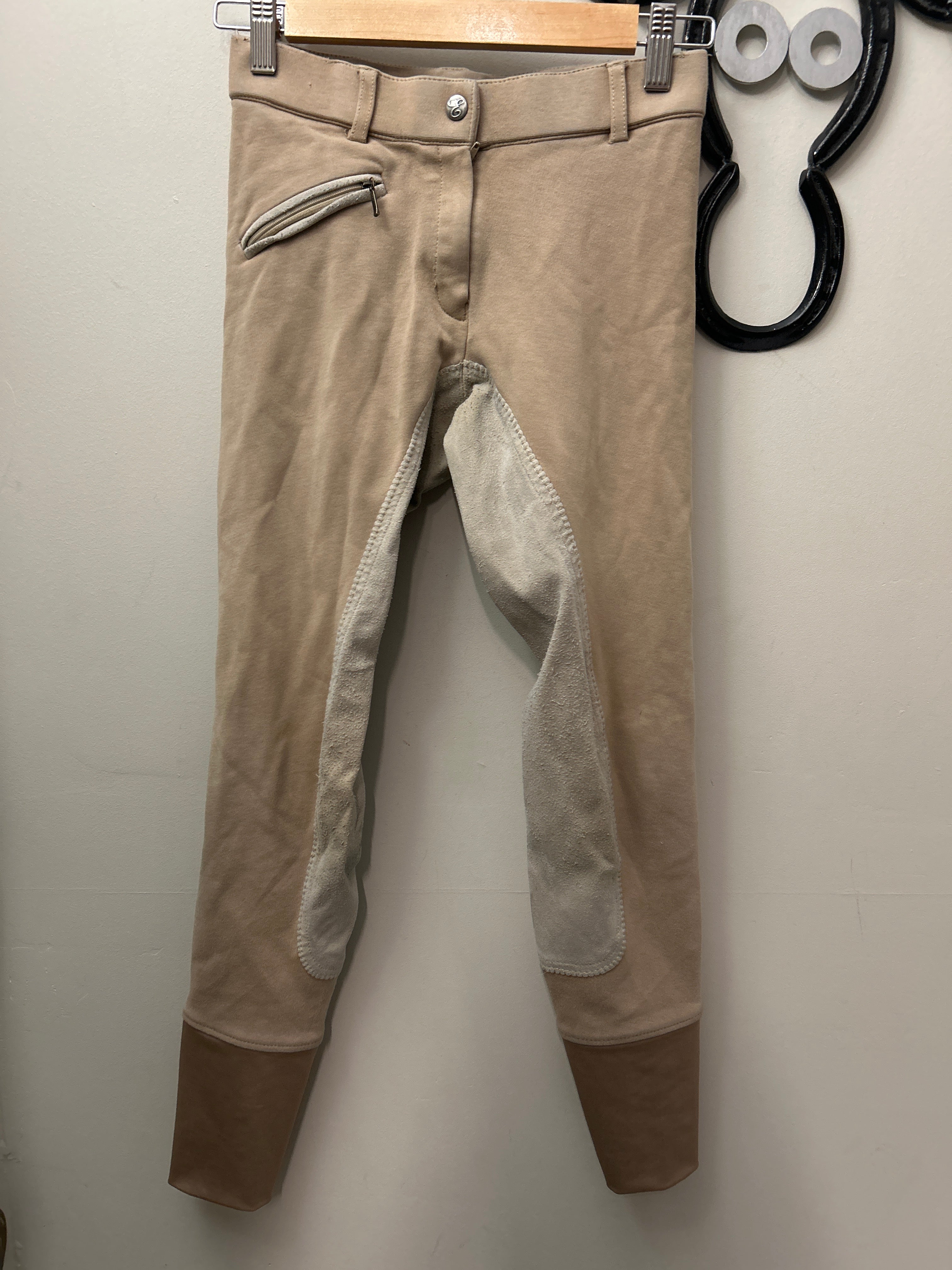 Elation Tan Full Seat Breeches 26