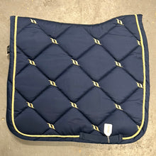 Load image into Gallery viewer, Back on Track Night Navy Dressage Saddle Pad
