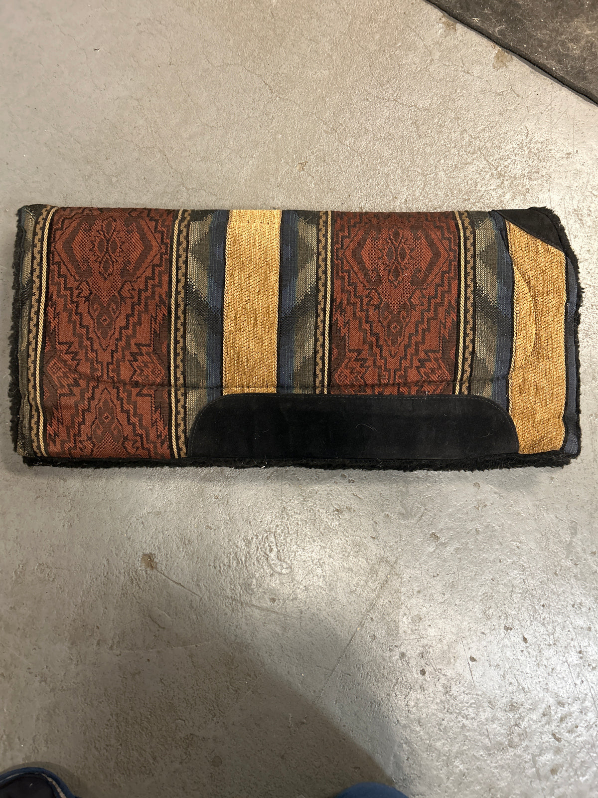 Western Black Fleece Saddle Pad