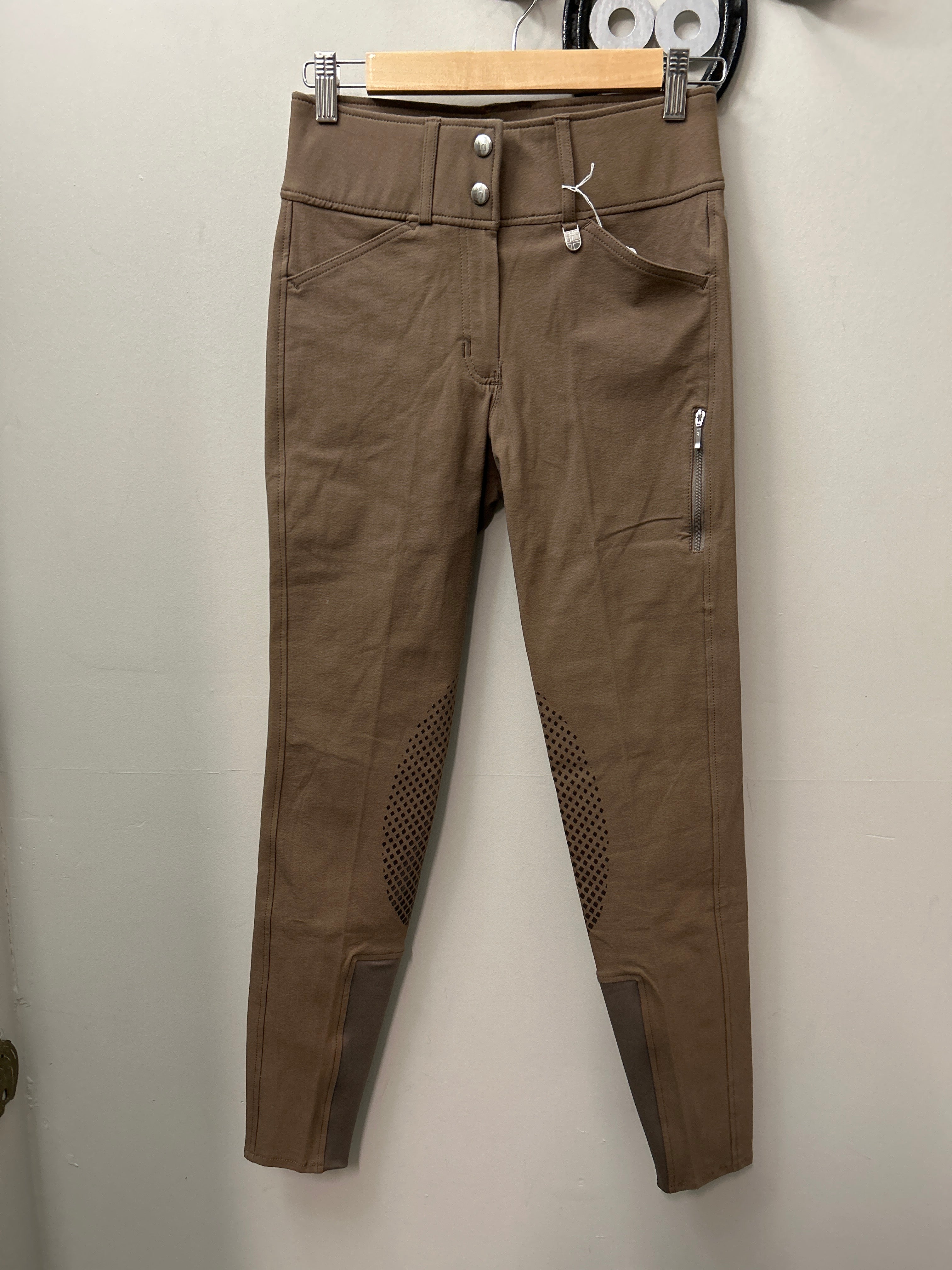 Horze Brown Knee Patch Breeches 24