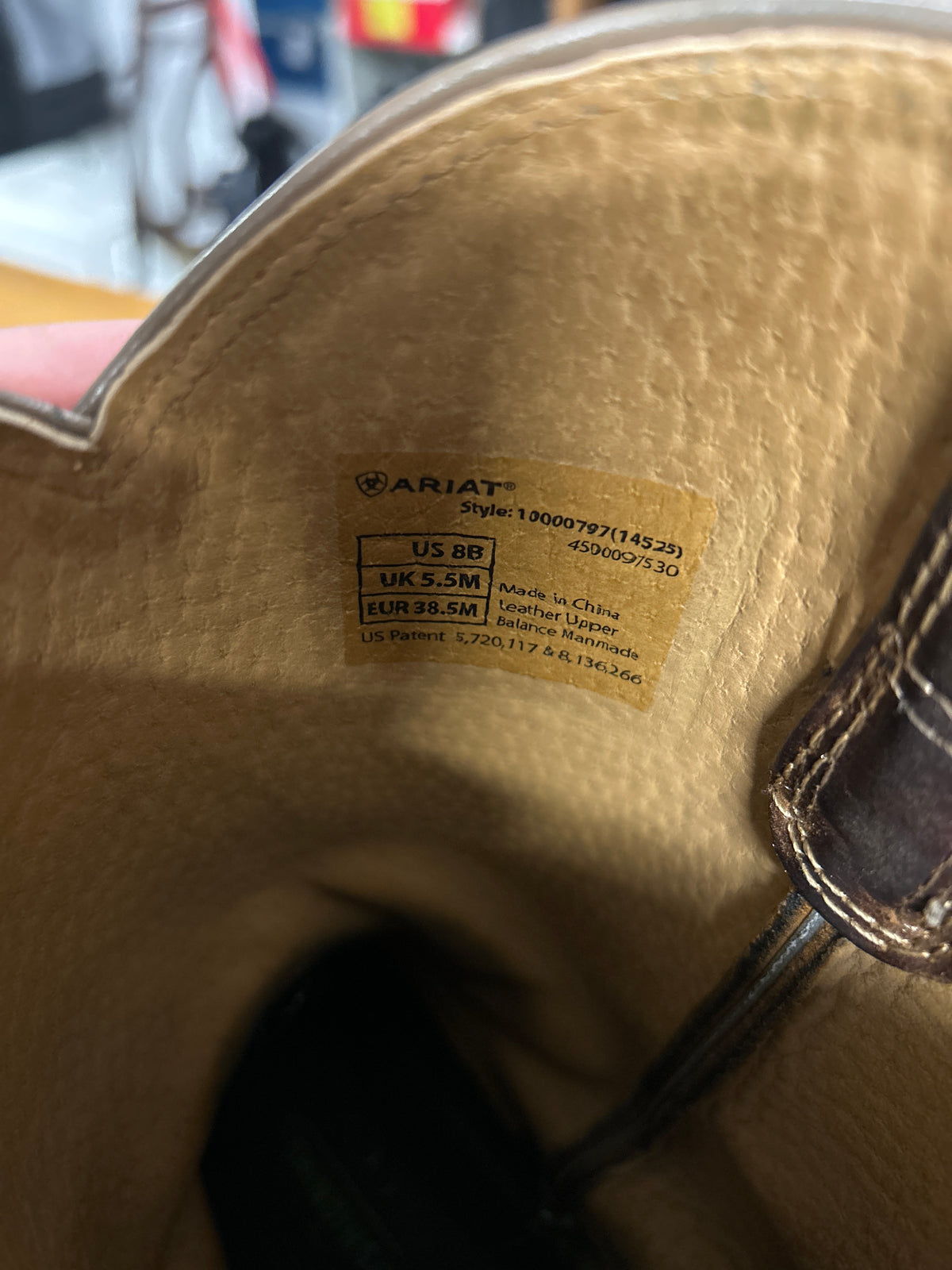 Ariat Heritage Roper Cowboy Boots 8