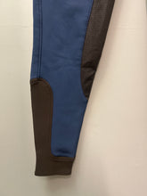 Load image into Gallery viewer, EuroStar Navy Winter Breeches 34L

