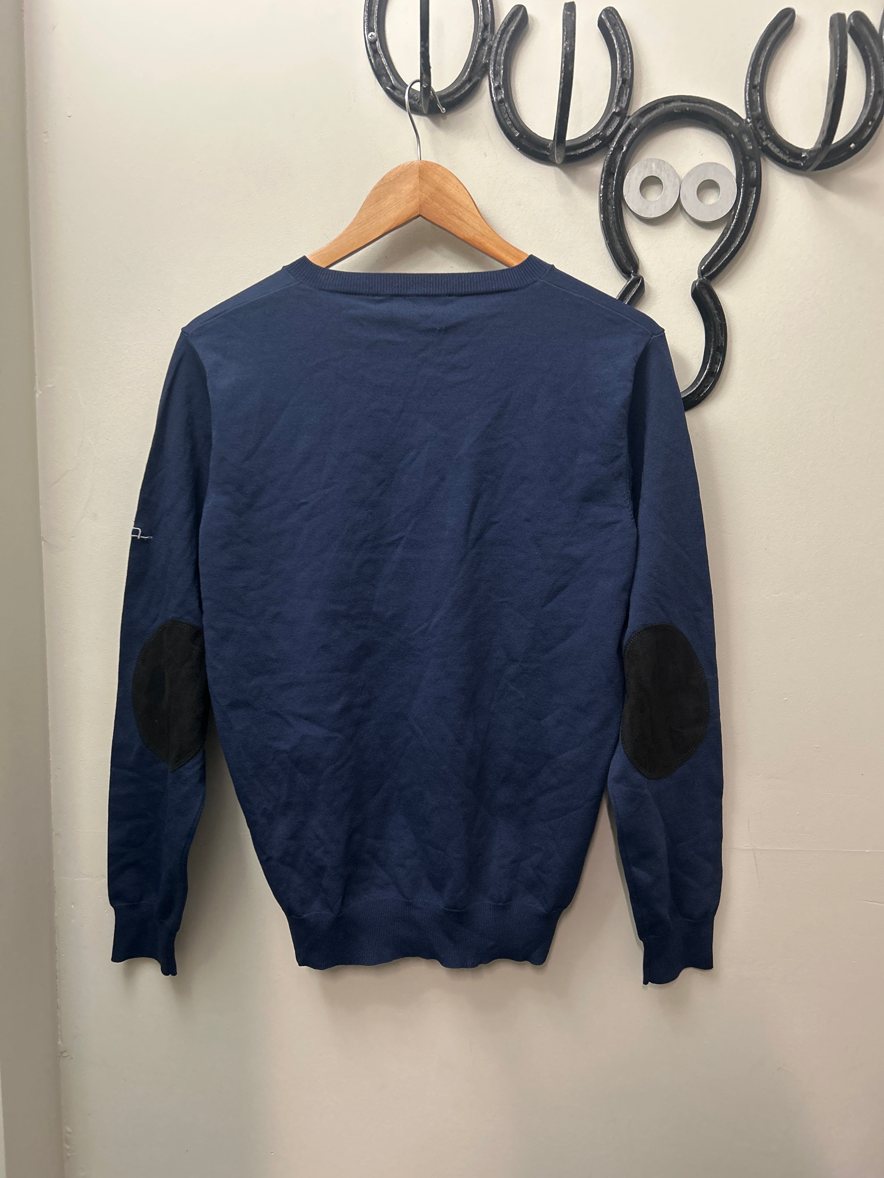 AA Platinum Men's Light Sweater Small-Riding Shirts-Consignment-Evolution Equestrian Co.