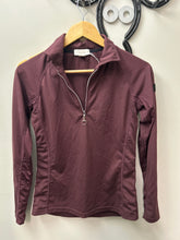 Load image into Gallery viewer, Horze Burgundy Riding Shirt 4
