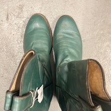 Load image into Gallery viewer, Justin Teal Cowboy Boots 6.5
