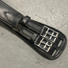Load image into Gallery viewer, Regal Black Leather Dressage Girth 27&quot;
