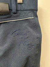 Load image into Gallery viewer, BR Navy Full Seat Breeches 34

