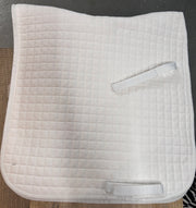 Back on Track White Dressage Saddle Pad
