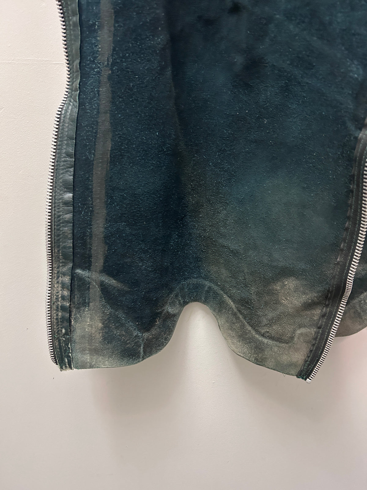 Western Leather Chaps XSmall Dark Green