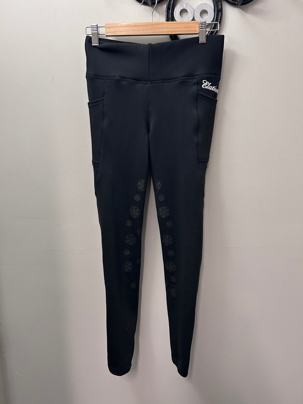 Elation Red Label Winter Riding Tights Red Small