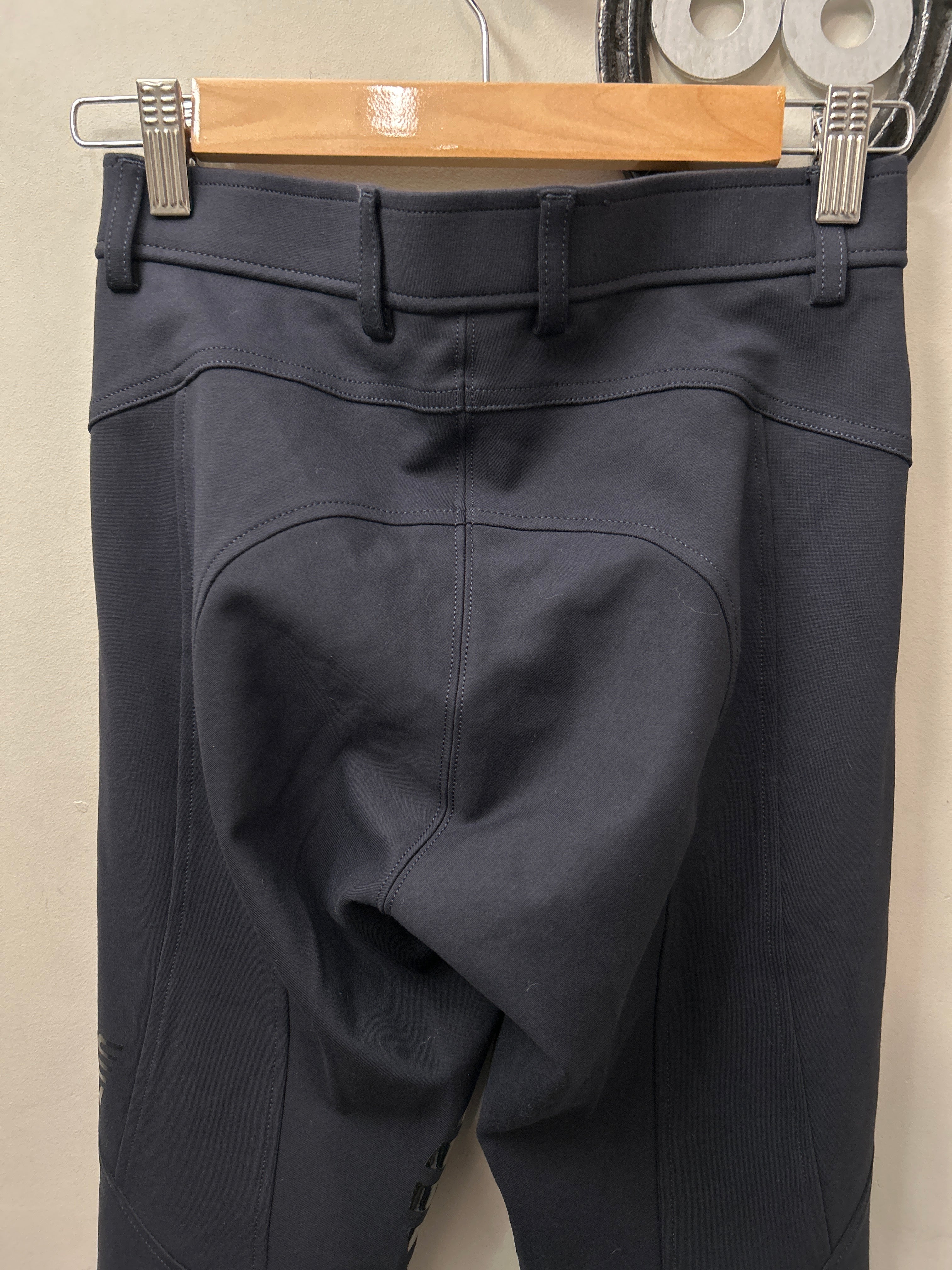 Elation Red Label Pull On Breeches Navy Small