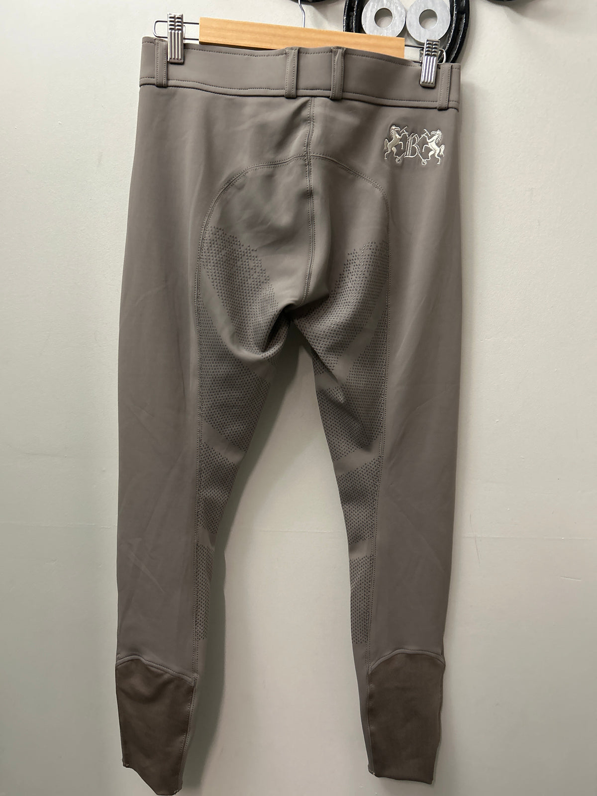 B Vertigo Stone Full Seat Breeches 26
