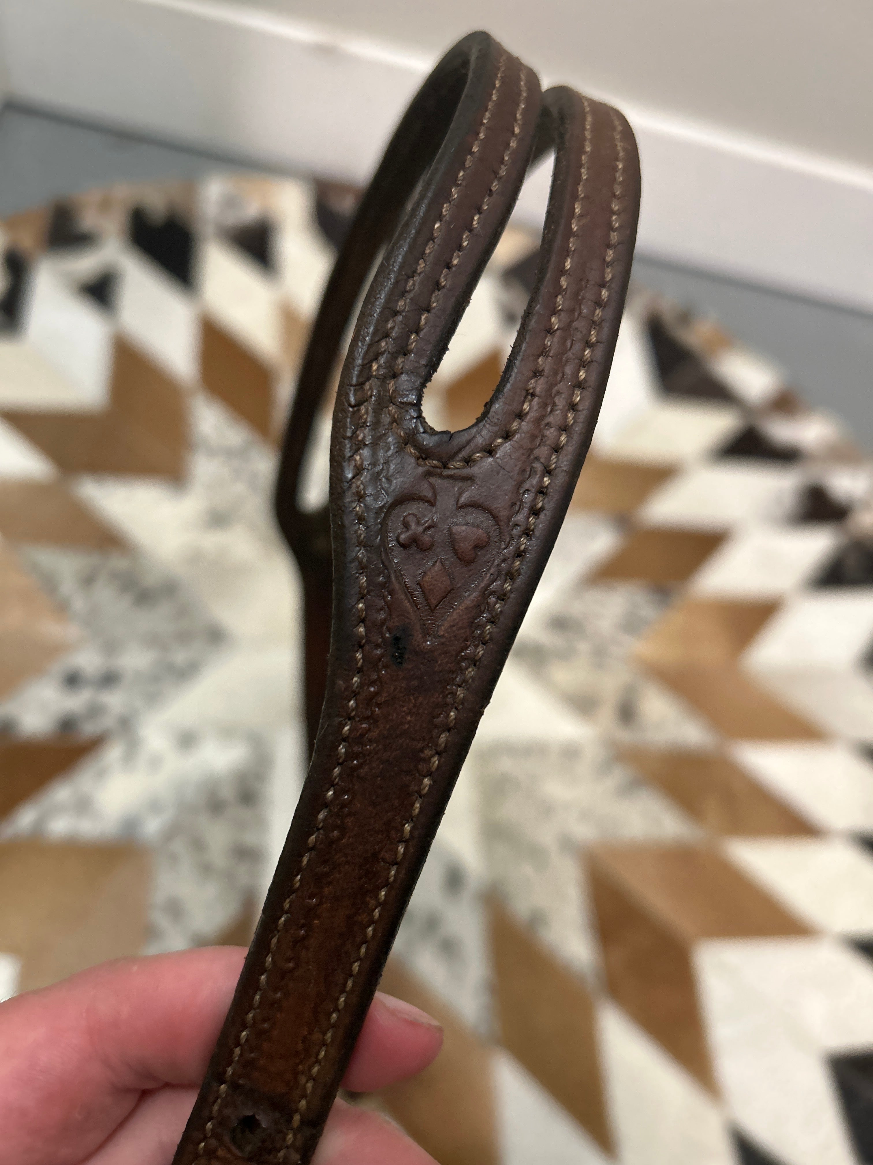 AL PARRAS Western Split Ear Headstall-Western Headstall-Consignment-Evolution Equestrian Co.