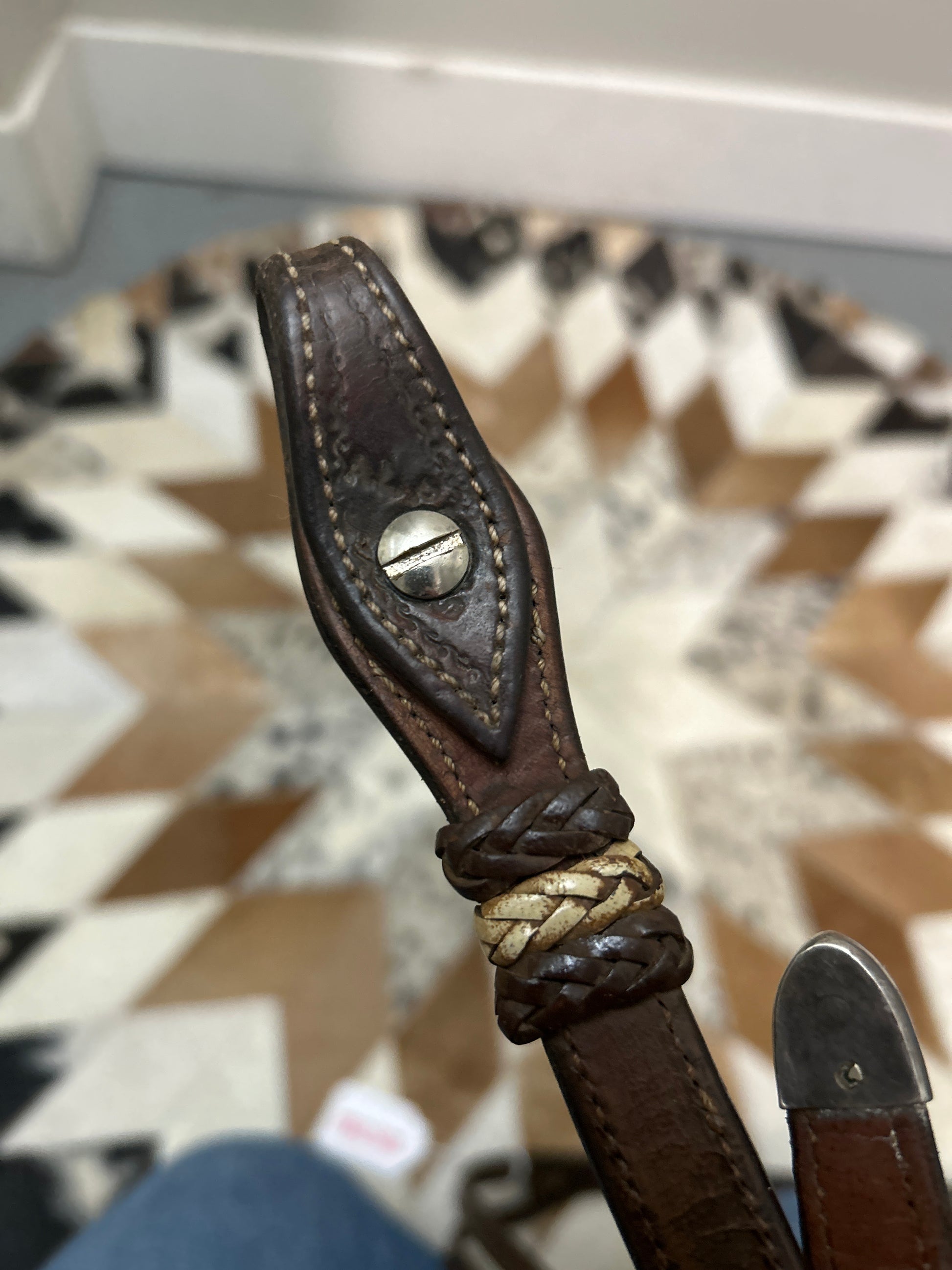 AL PARRAS Western Split Ear Headstall-Western Headstall-Consignment-Evolution Equestrian Co.