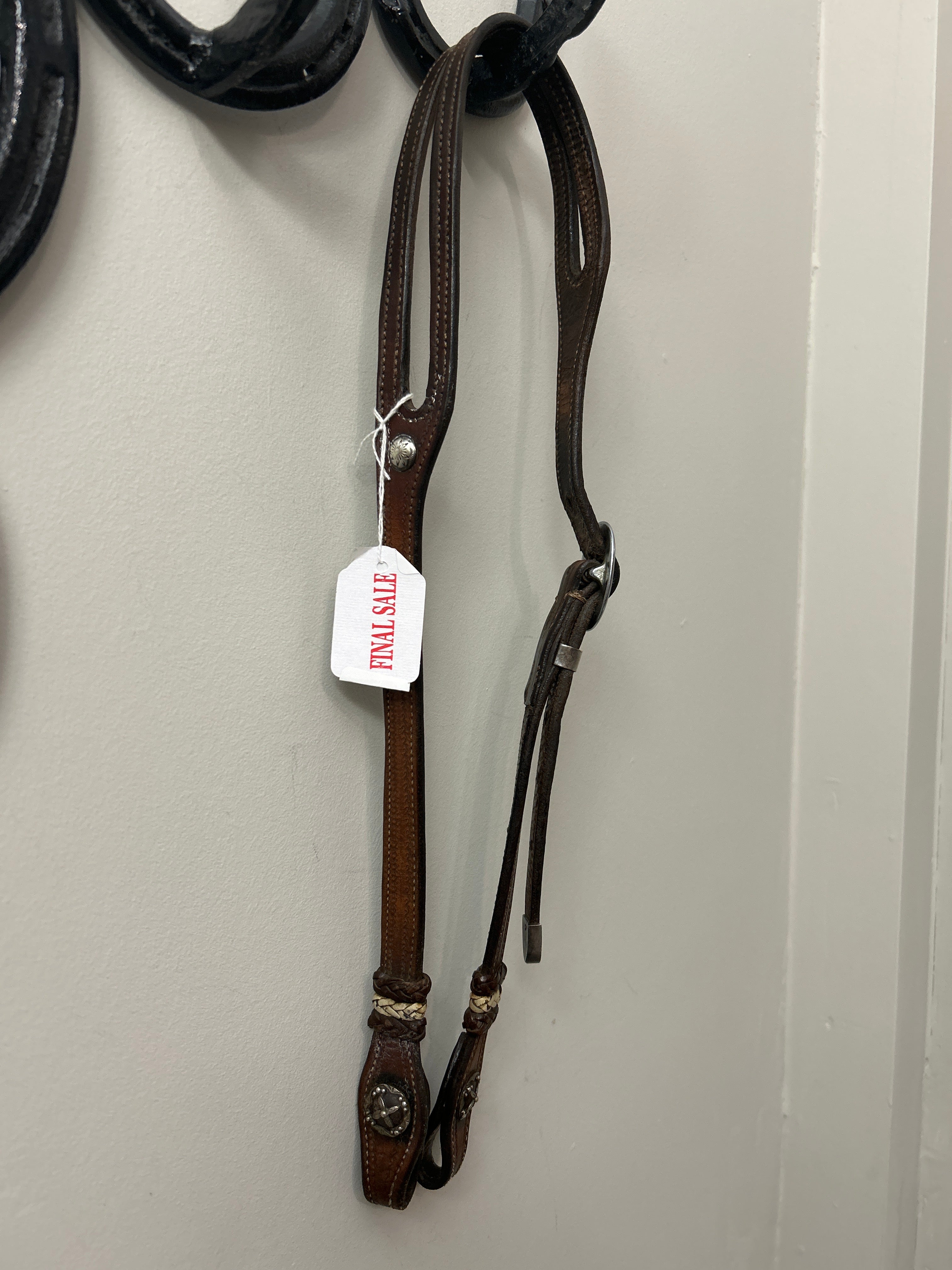 AL PARRAS Western Split Ear Headstall-Western Headstall-Consignment-Evolution Equestrian Co.