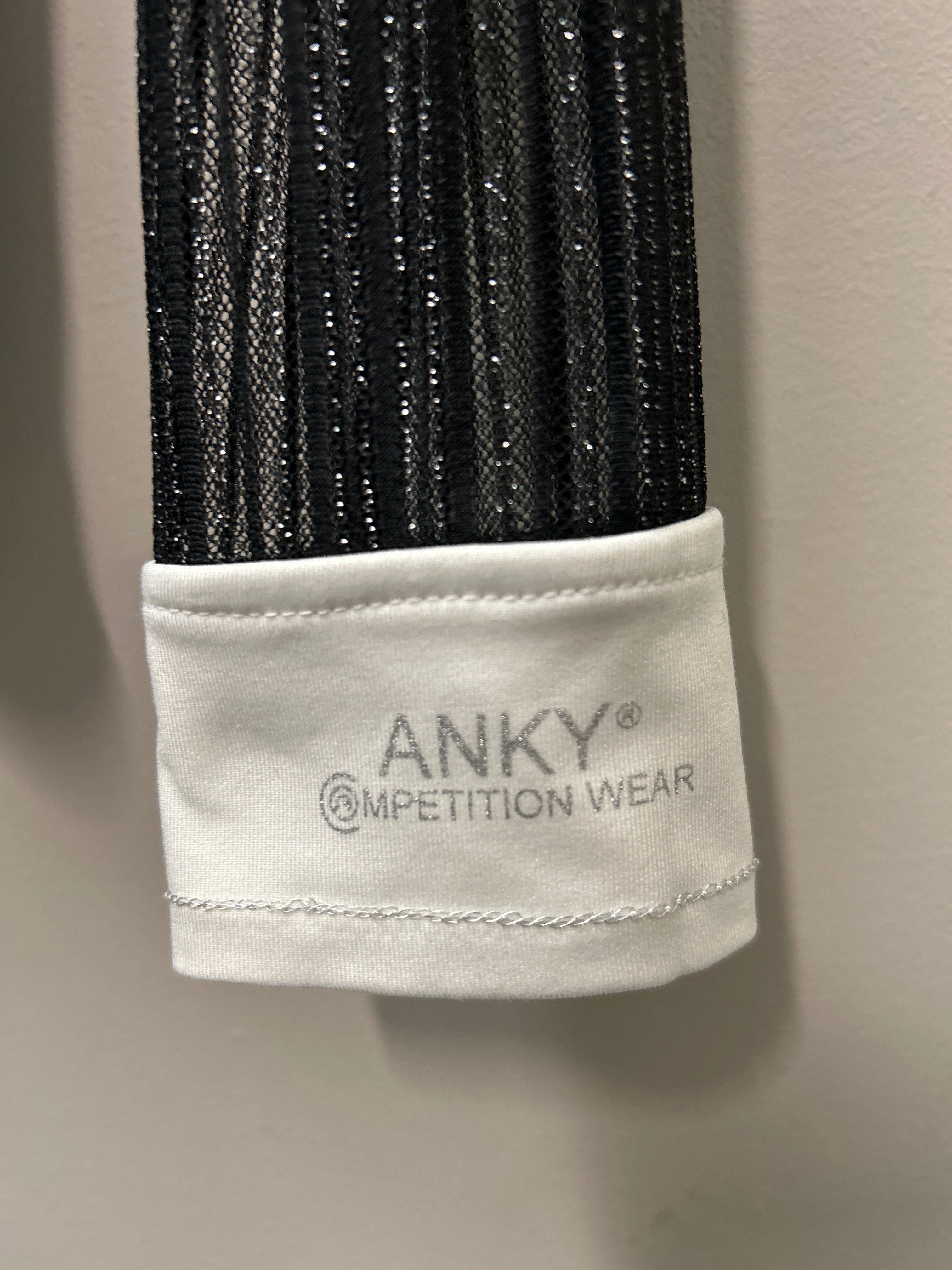 ANKY Black Show Shirt Medium-Riding Shirts-Consignment-Evolution Equestrian Co.