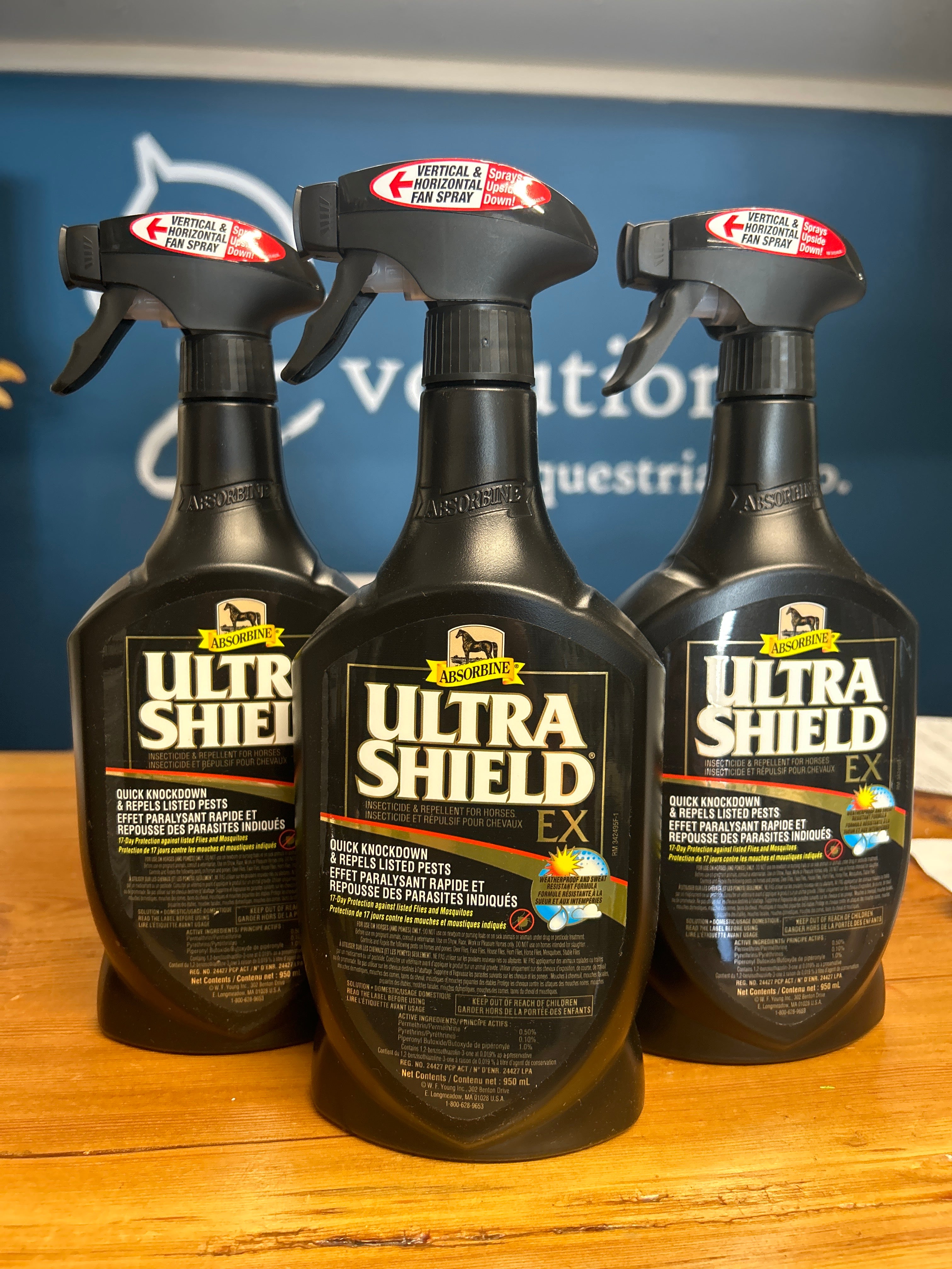 Absorbine Ultrashield EX Fly Spray-Horse Care-Canadian Centurion Supply-Evolution Equestrian Co.