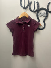 Load image into Gallery viewer, Aerion Burgundy Kids Polo Shirt Large-Riding Shirts-Consignment-Evolution Equestrian Co.
