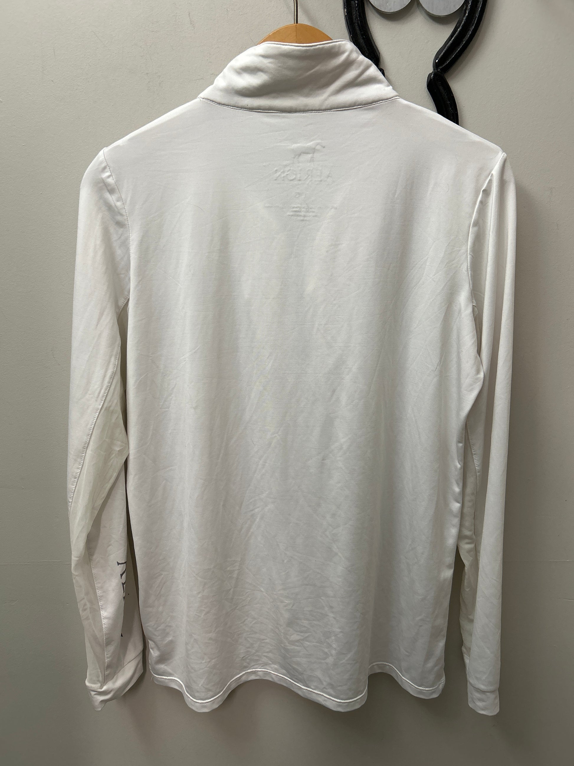 Aerion Sun Shirt White Large-Riding Shirts-Consignment-Evolution Equestrian Co.