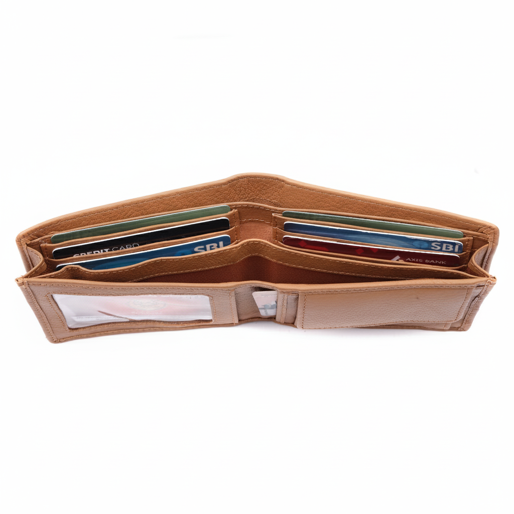 Alta Quero - Genuine Leather Men's Wallet RFID – Tan-Alta Quero-Evolution Equestrian Co.