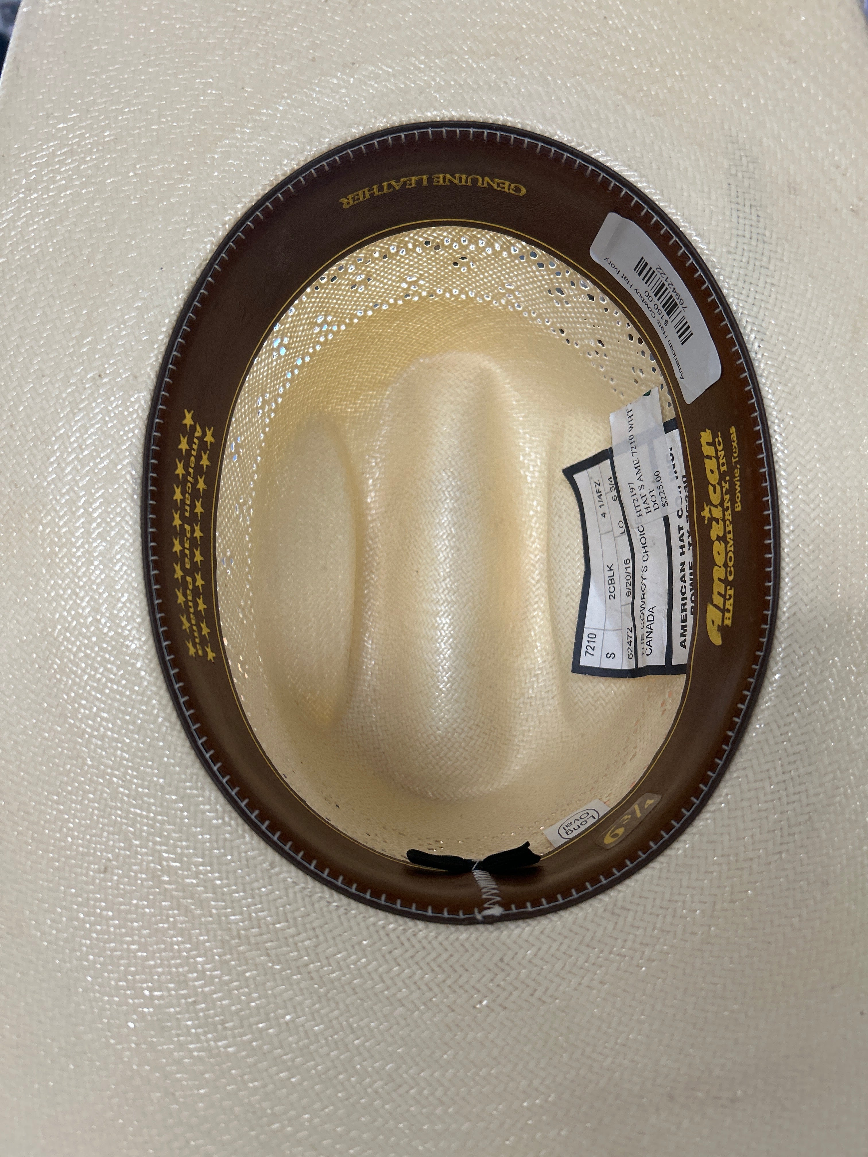 American Hats Cowboy Hat Ivory-Cowboy Hat-Consignment-Evolution Equestrian Co.