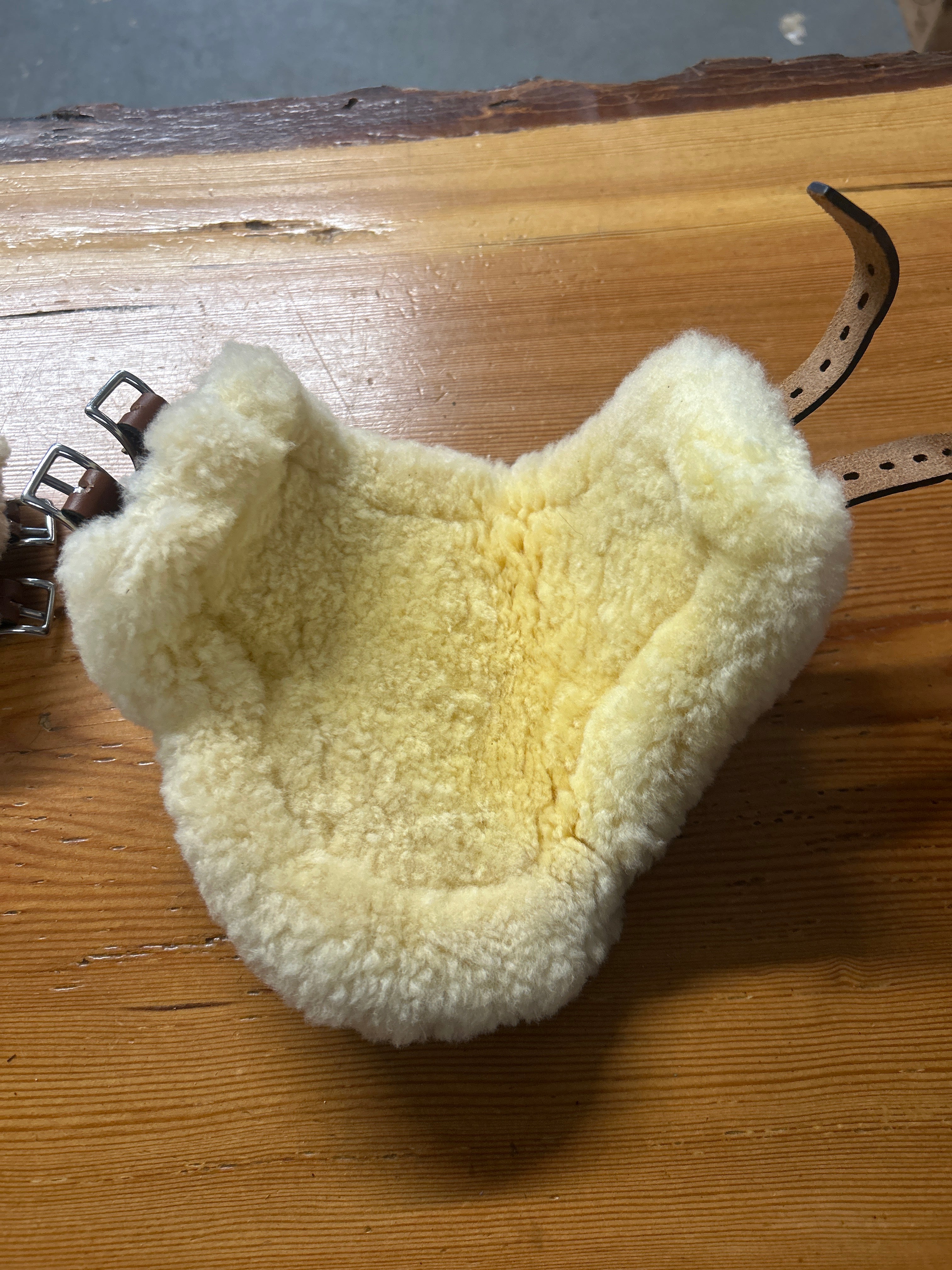 Amerigo Sheepskin Leather Hind Boots-Horse Boots-Consignment-Evolution Equestrian Co.