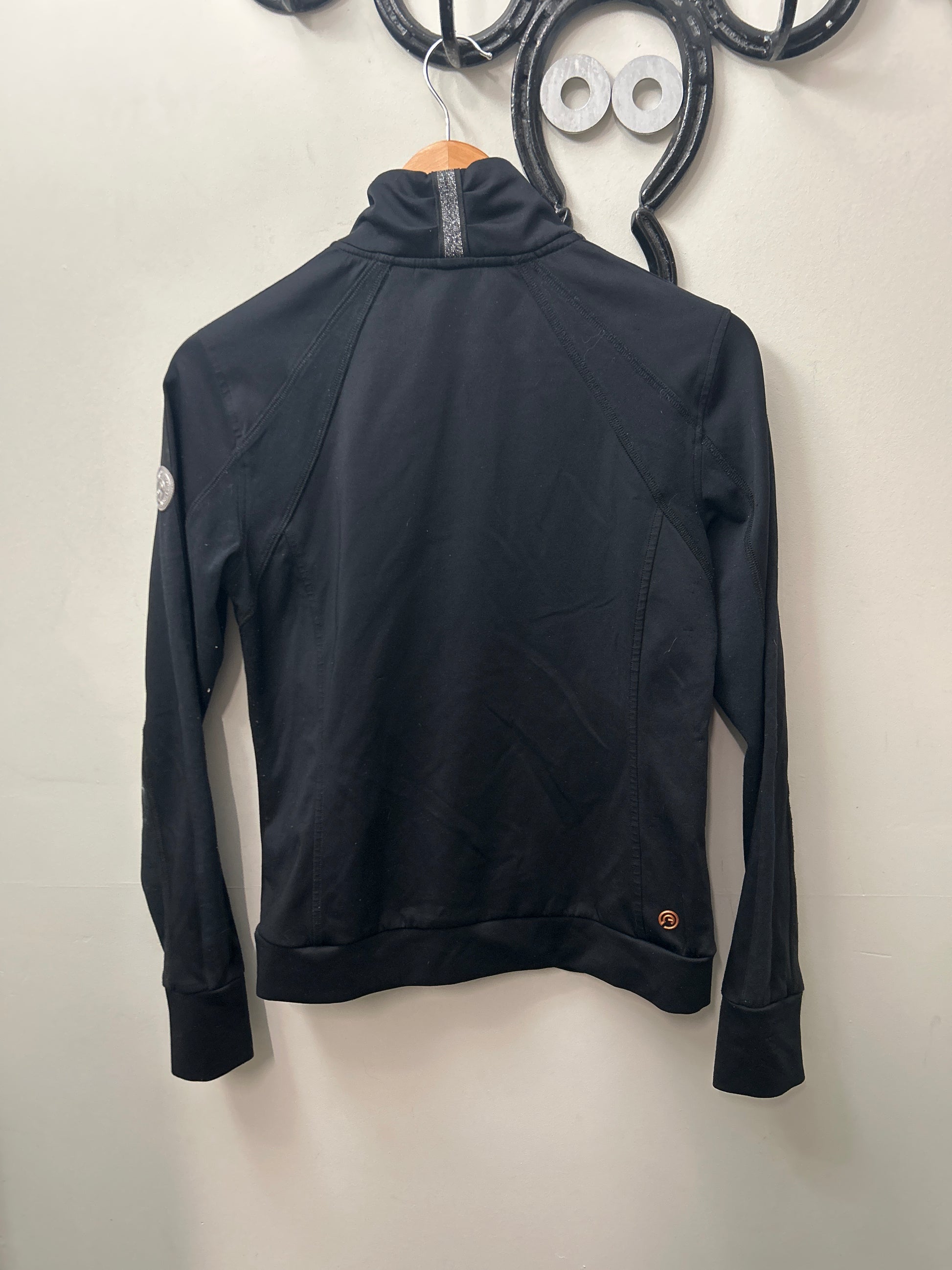 Anky Black Light Weight Jacket Medium-Jacket-Consignment-Evolution Equestrian Co.