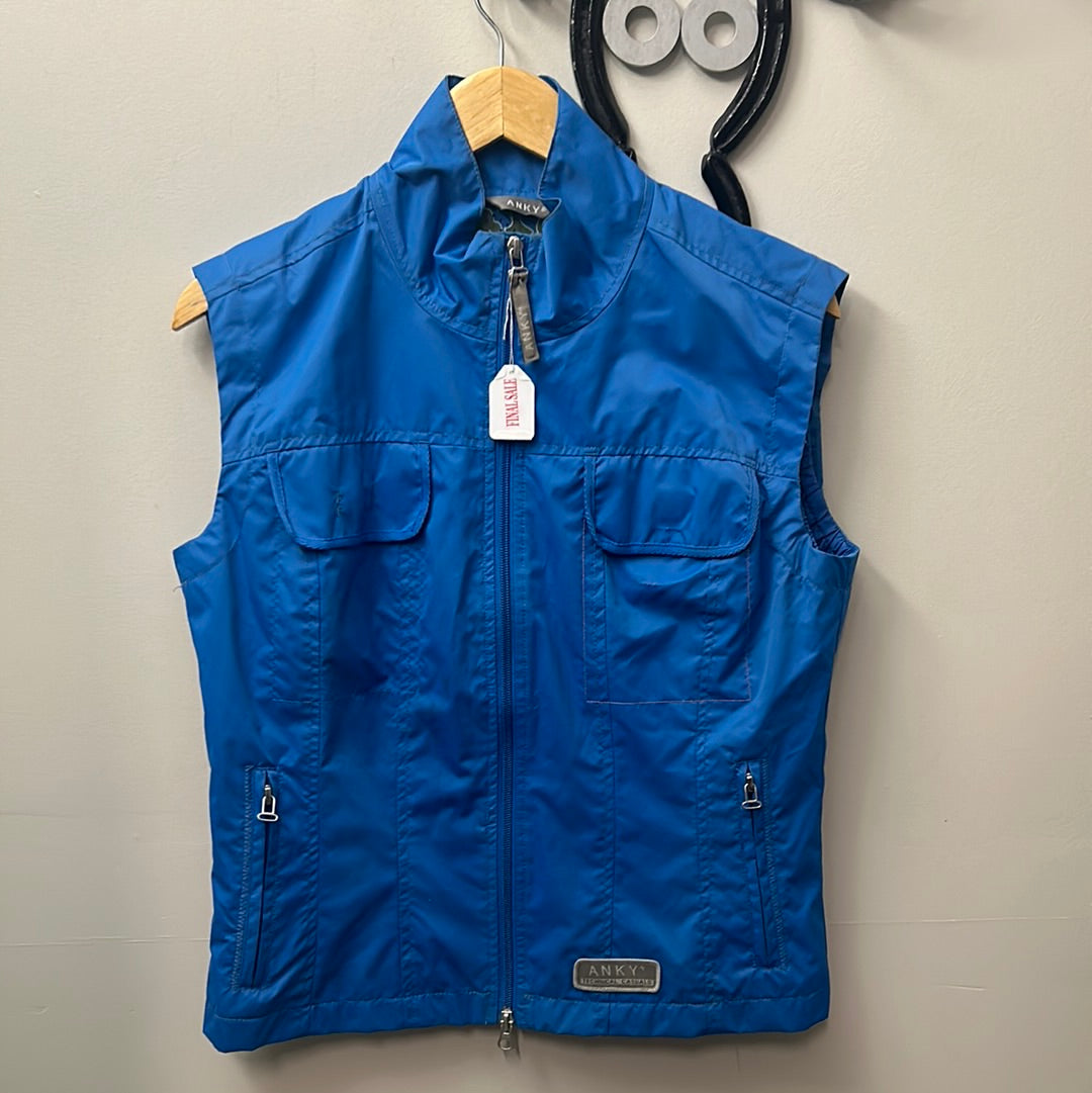 Anky Blue Vest 10-Vest-Consignment-Evolution Equestrian Co.