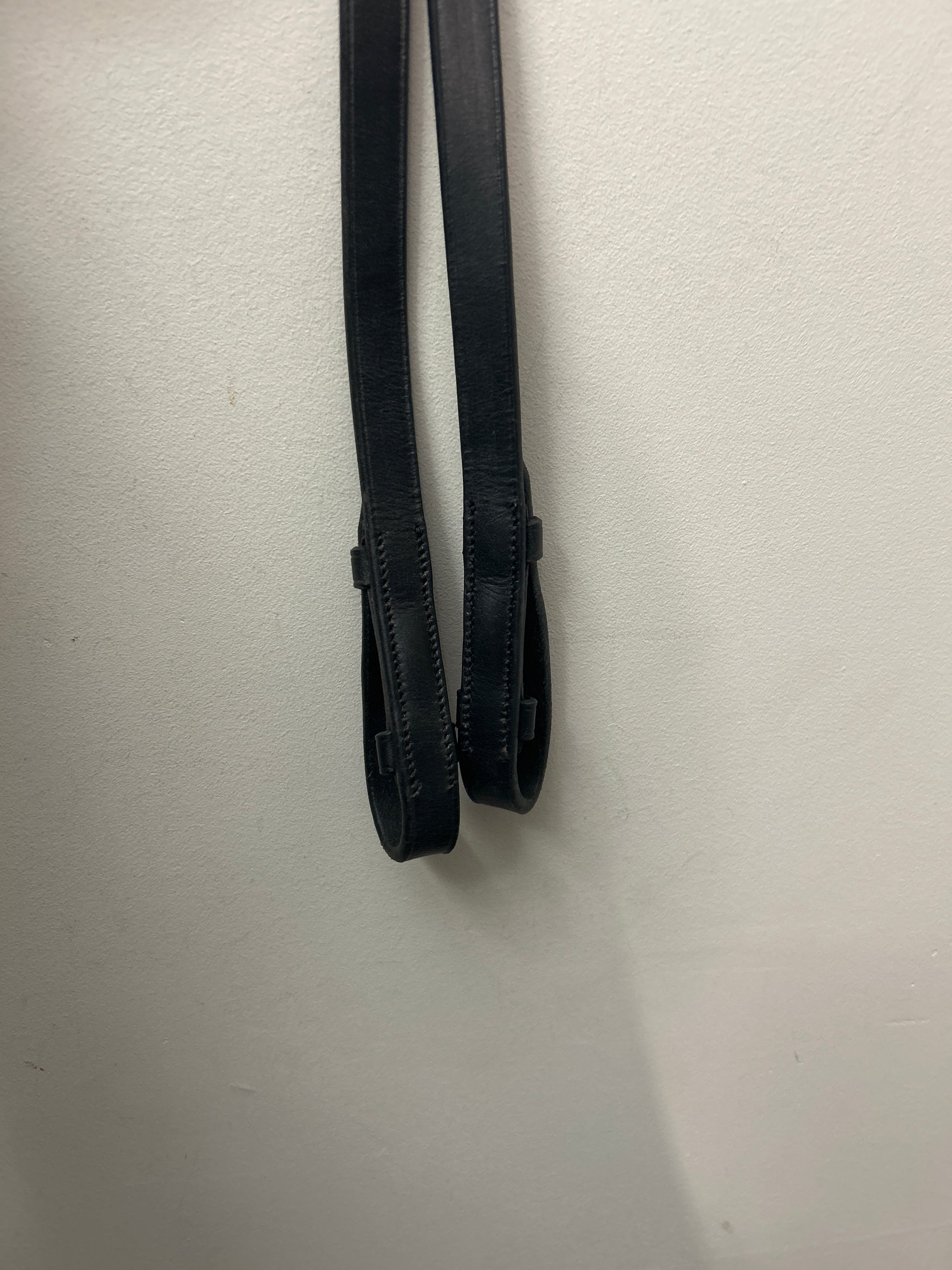 Anky Leather Reins Black-English Reins-Consignment-Evolution Equestrian Co.