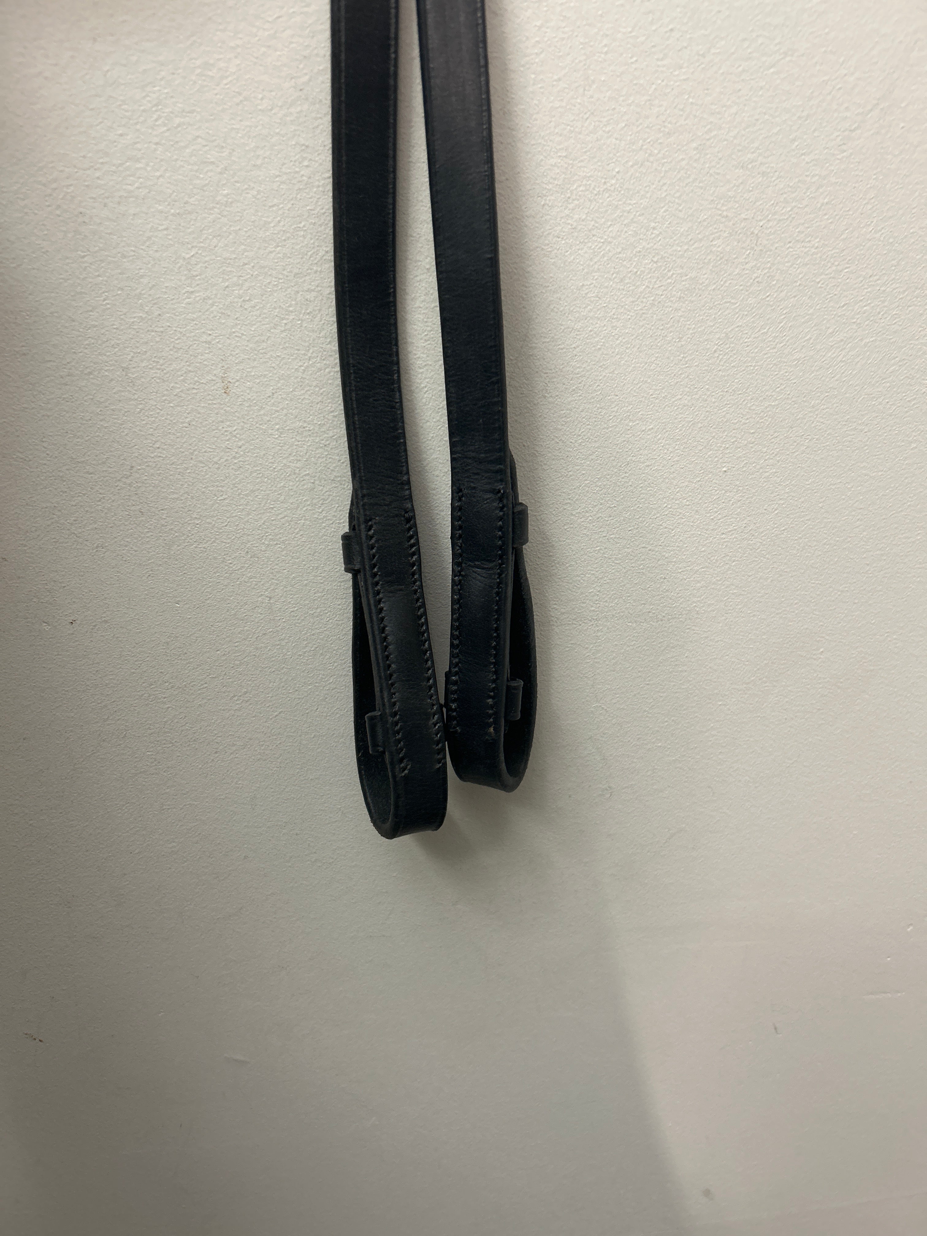 Anky Leather Reins Black-English Reins-Consignment-Evolution Equestrian Co.