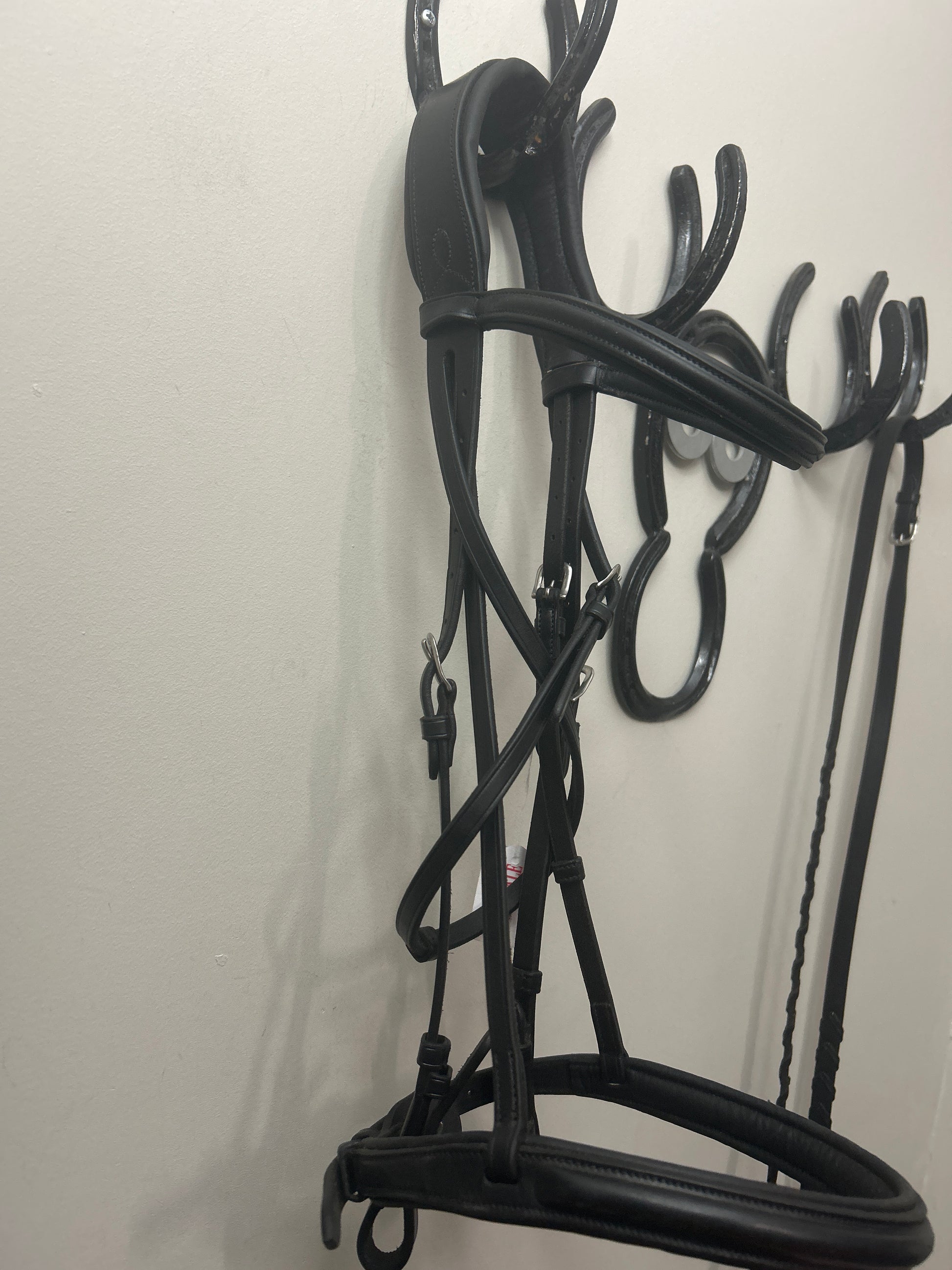 Antares Black Snaffle Bridle with Reins-Bridle-Consignment-Evolution Equestrian Co.