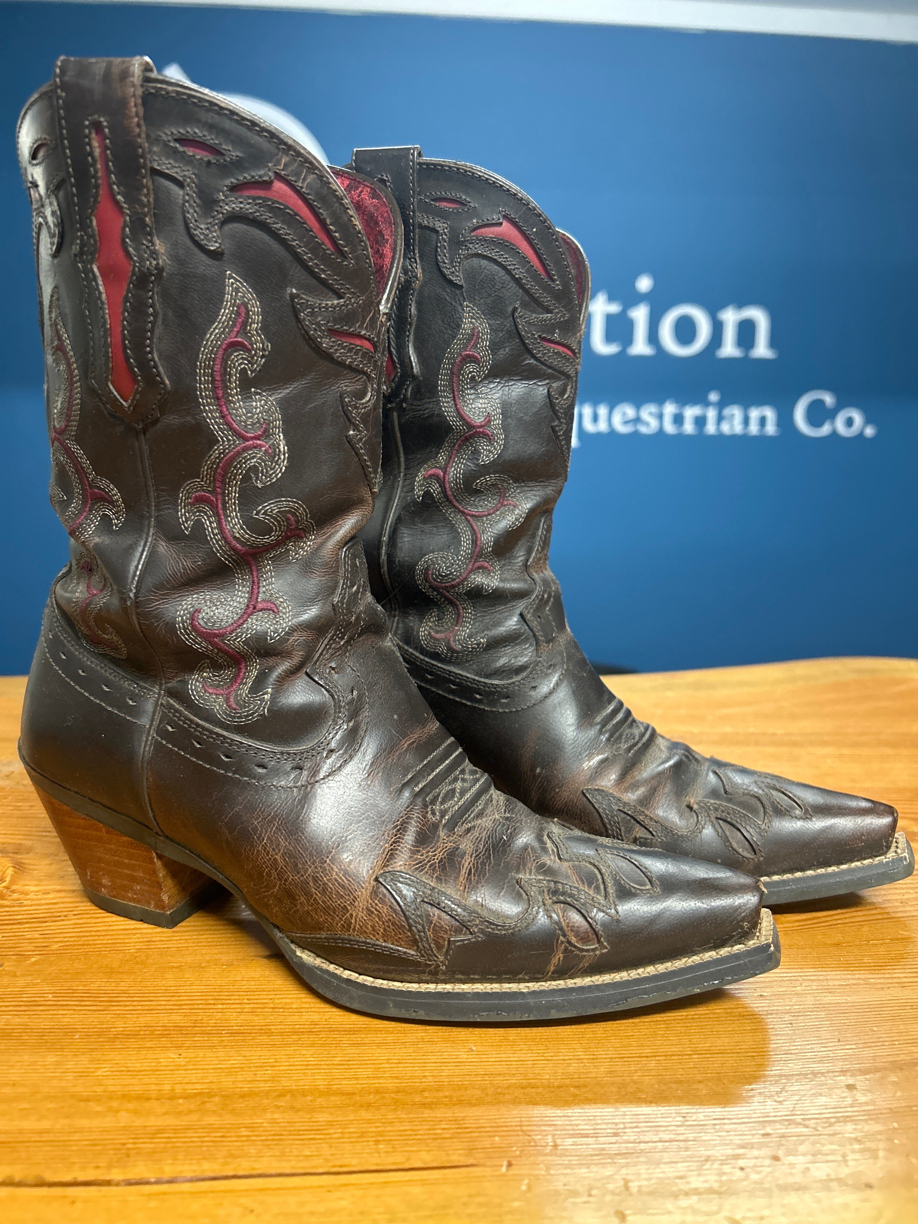 Ariat Boots Ladies 6-Cowboy Boots-Consignment-Evolution Equestrian Co.