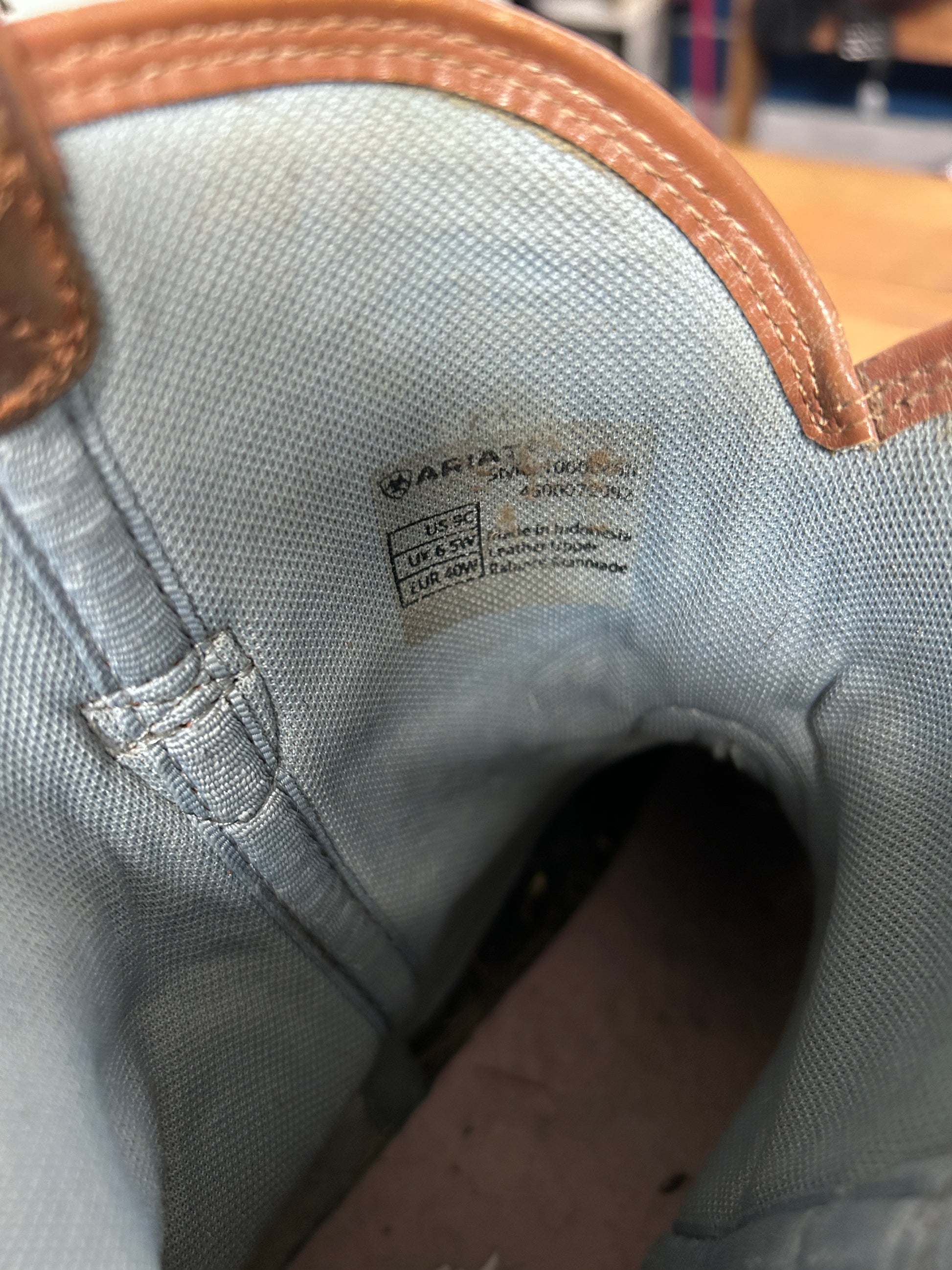 Ariat Brown Fat Baby 9C-Cowboy Boots-Consignment-Evolution Equestrian Co.