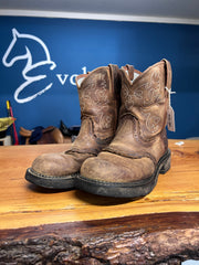 Ariat Brown Fat Baby 9C-Cowboy Boots-Consignment-Evolution Equestrian Co.